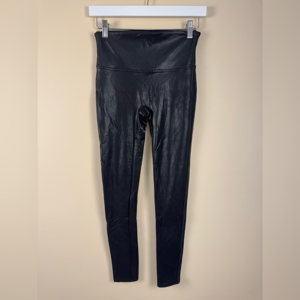 Spanx faux leather leggings